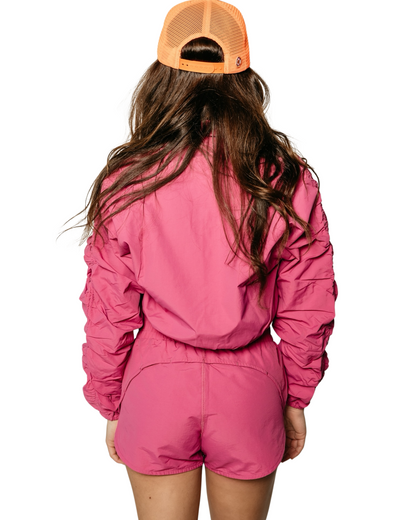 Solitaire Sun Trucker Hat, Orange