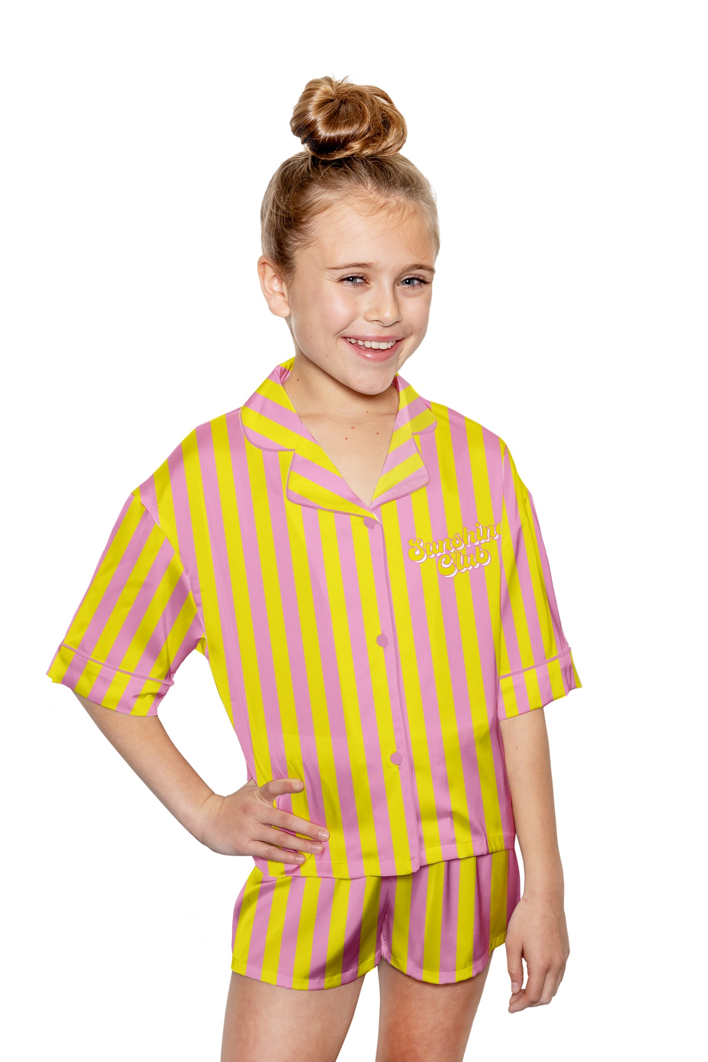 Kids Silky Sunshine Club (Short Sleeve w/ Shorts)