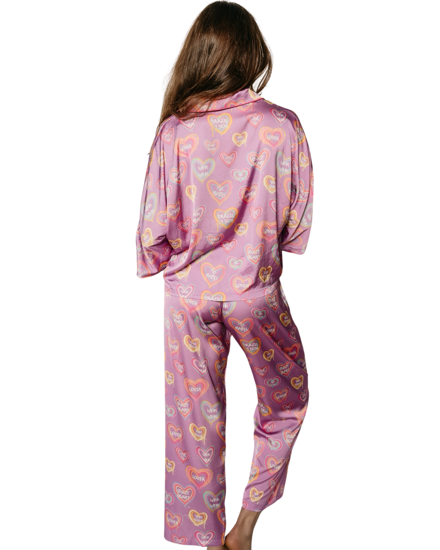 Silky Crazy 4 You (3/4 Sleeve w/ Pants) back