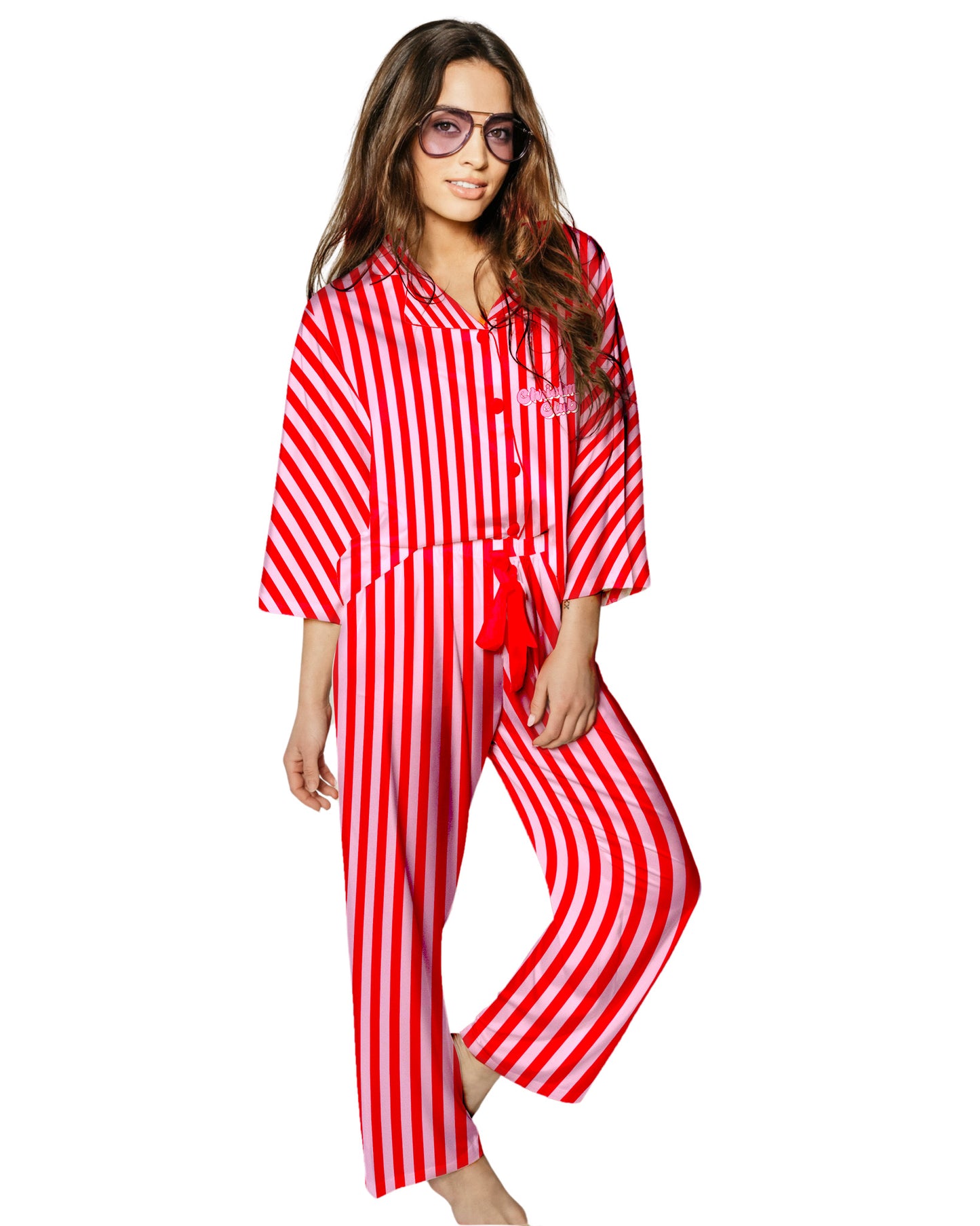 Silky Christmas Club (3/4 Sleeve w/ Pants)