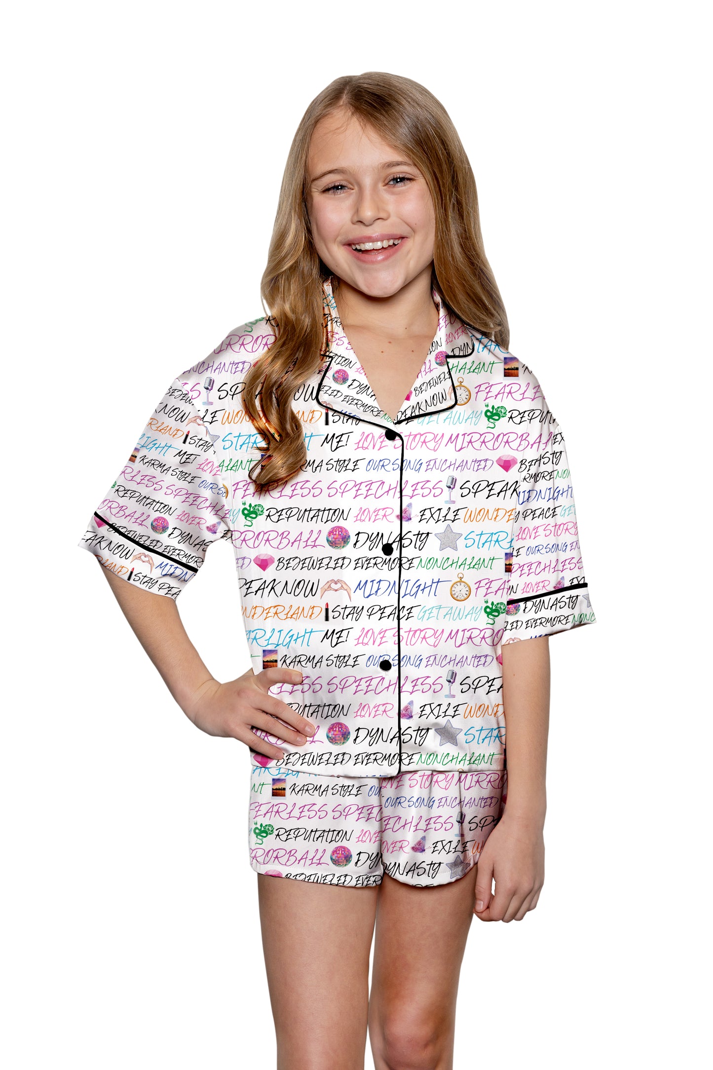 Kids Silky Swiftie (Short Sleeve w/ Shorts)