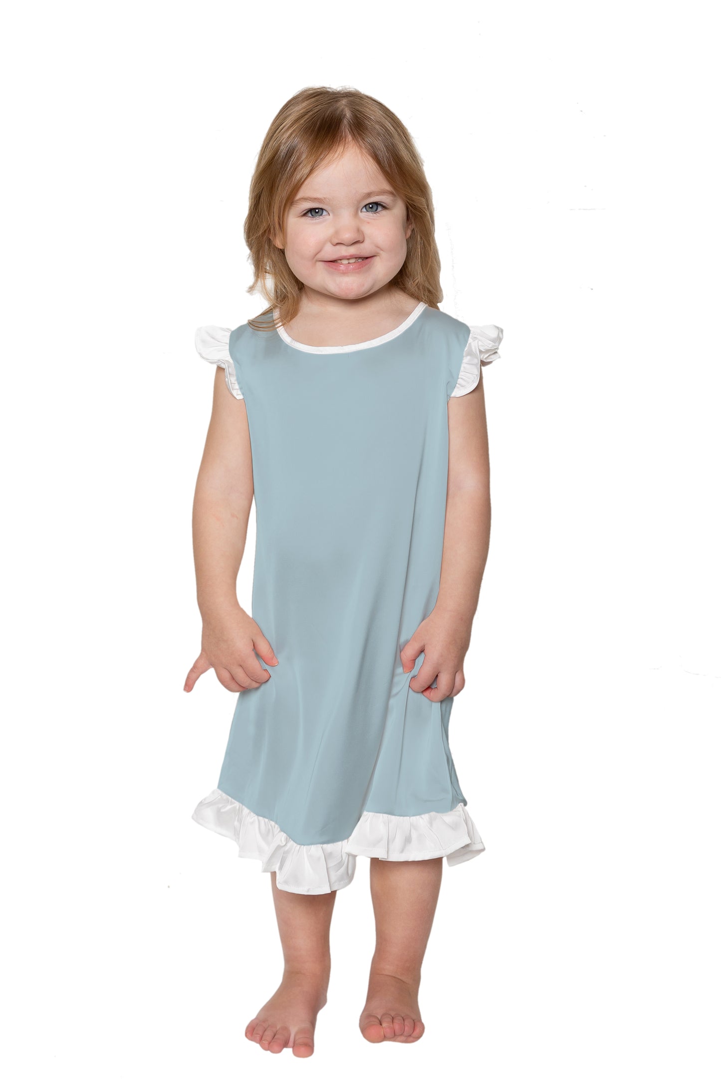 Kids Silky Blue (Silky Dress)