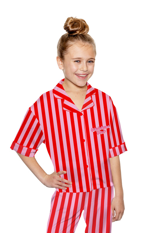 Kids Silky Christmas Club (Short Sleeve w/ Pants)