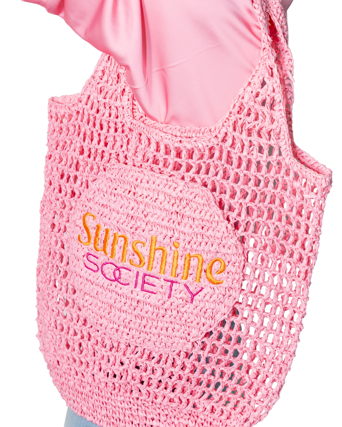 Sunshine Society Crochet Tote