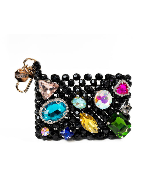 Crown Jewels Cardholder, Black