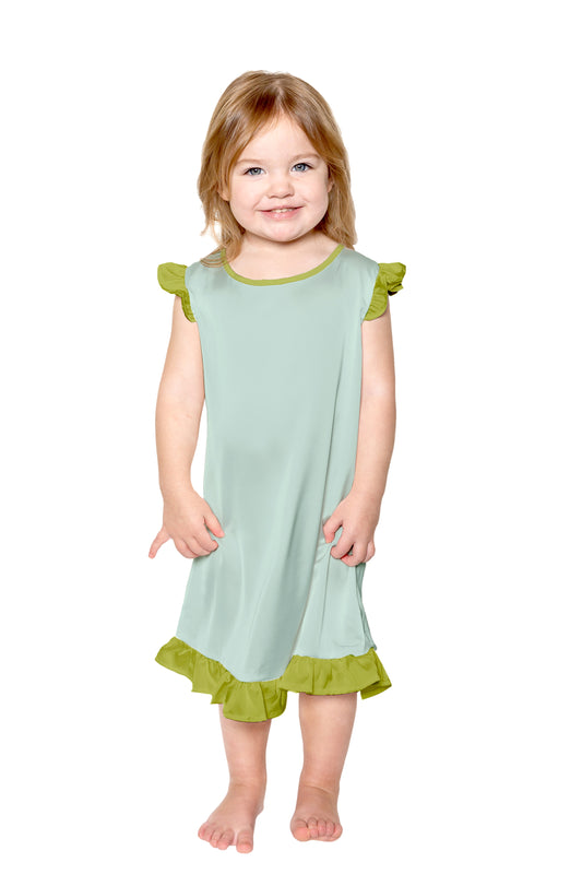 Kids Silky Turquoise (Silky Dress)