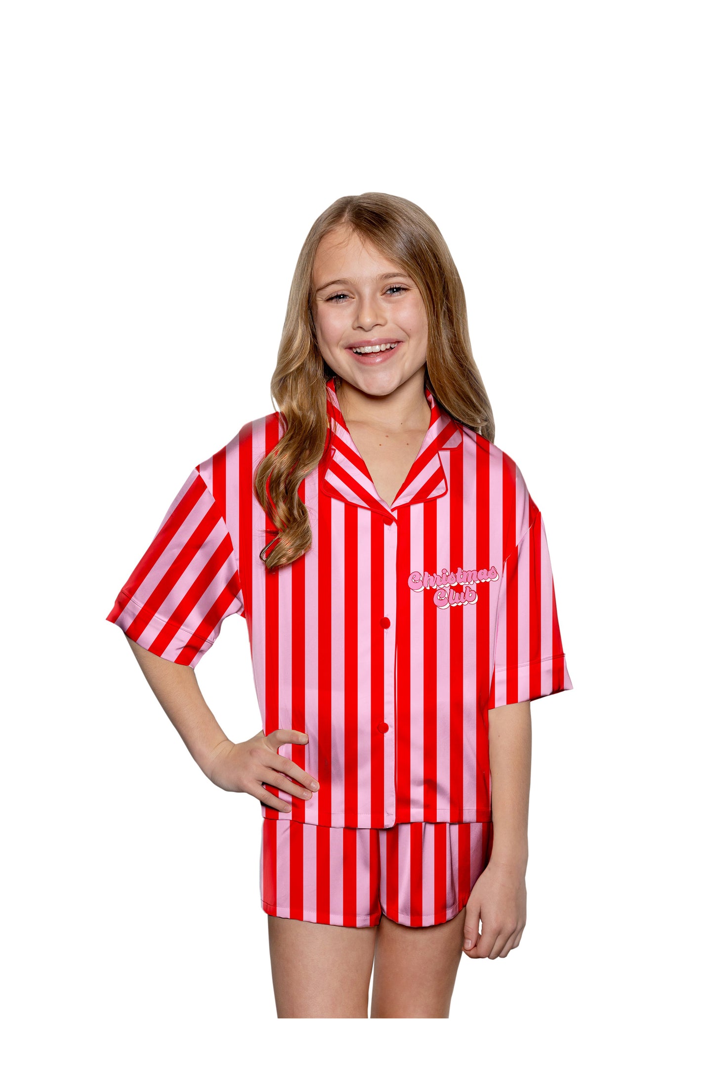 Kids Silky Christmas Club (Short Sleeve w/ Shorts)